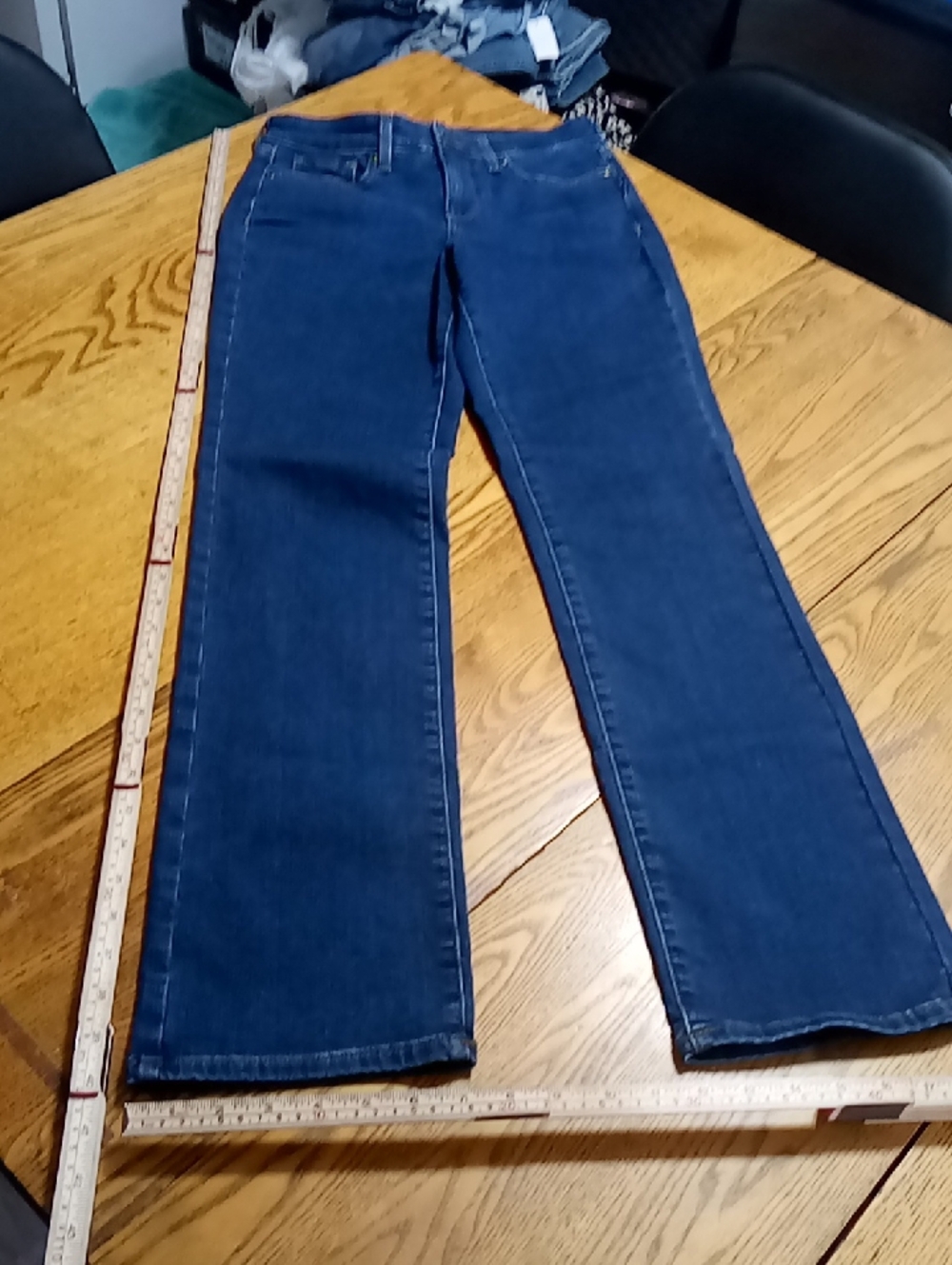 NYDJ Dark Blue Bootcut Jeans